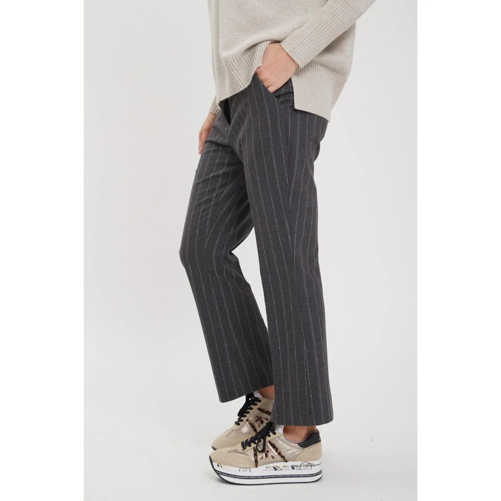 Via Masini 80 Stijlvolle Broek Gray Dames