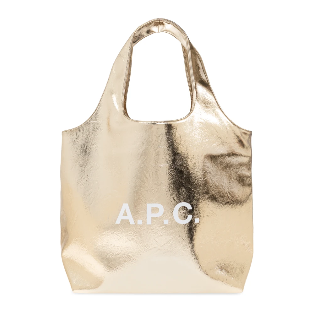 A.p.c. Unisex Yellow Shopping Bags, One Size, Shopper Bag