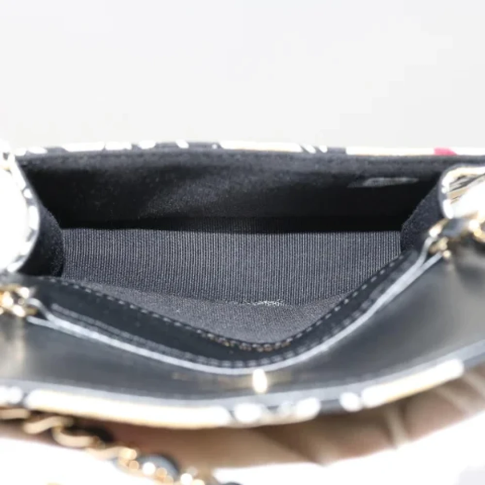 Chanel Vintage Pre-owned Canvas chanel-bags Beige Dames