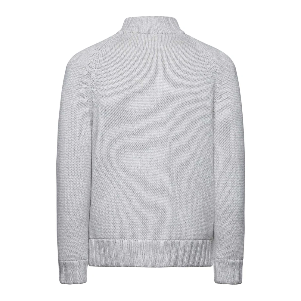 BRUNELLO CUCINELLI Kasjmier Grijze Jas Monopetto Gray Heren