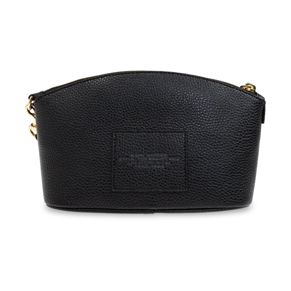 Marc Jacobs Leren cosmetische tas Black Dames