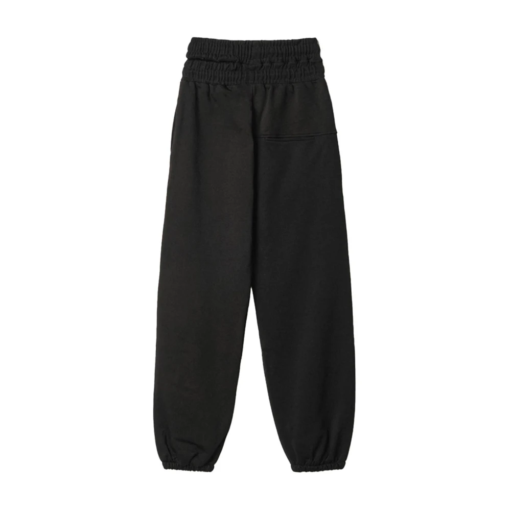 Hinnominate Zwarte Sweatpants met Afneembare Riem Black Dames