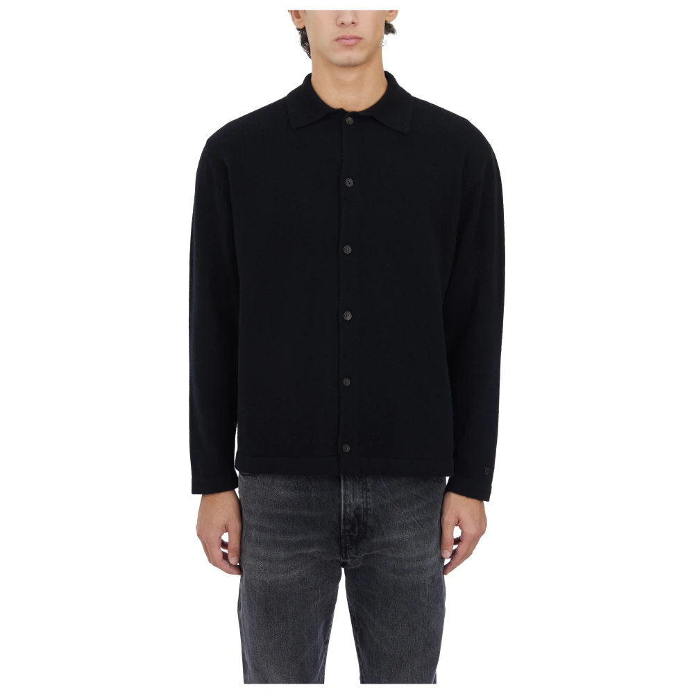 Seven Gauge Kasjmier Oversized Trui Black Heren