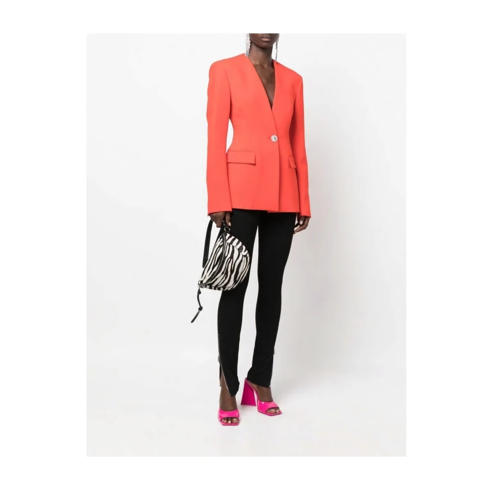 The Attico Louise 010 Blazer Jas Red Dames