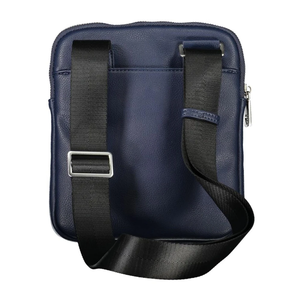 Guess Blauwe Schoudertas met Meerdere Zakken Blue Heren
