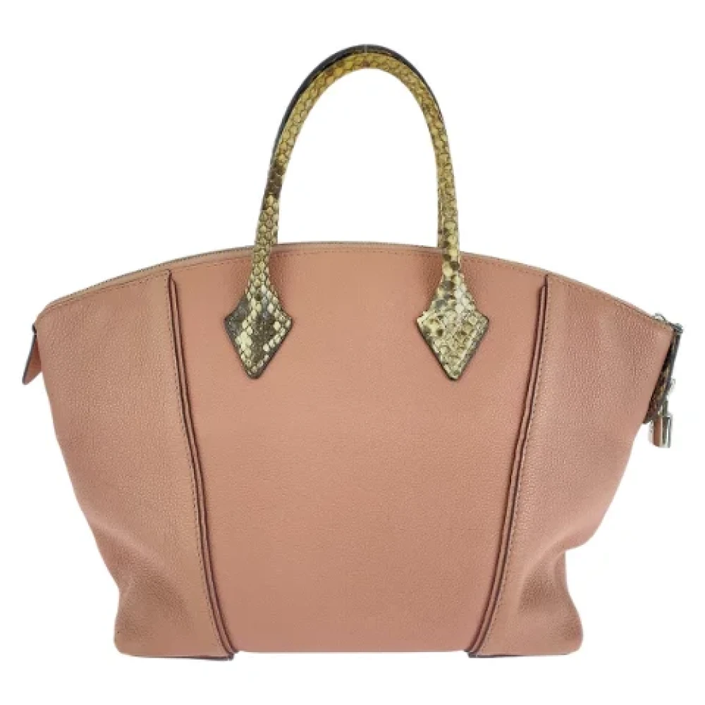 Louis Vuitton Vintage Pre-owned Leather totes Pink Dames