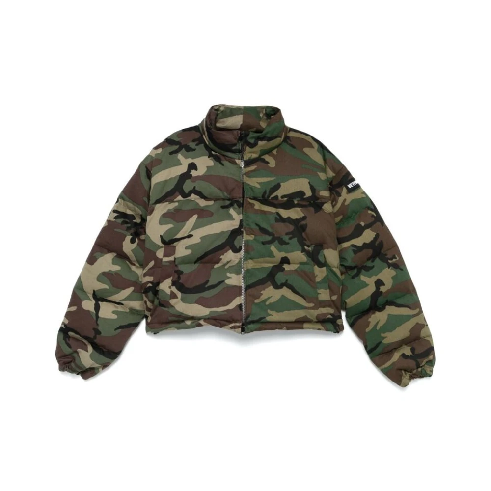 Vetements Camouflage Gewatteerd Jack Multicolor Heren