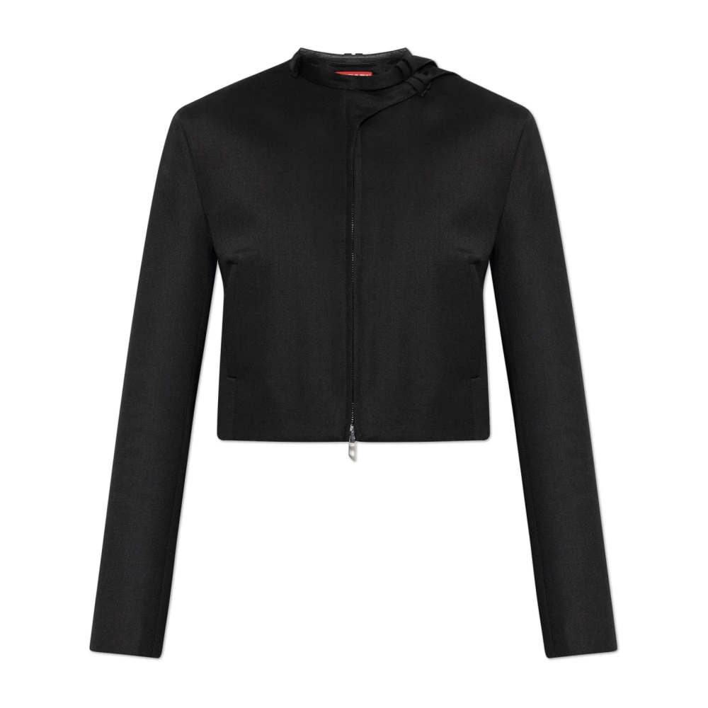 Diesel Donna Nero Giacche, Xs, New,