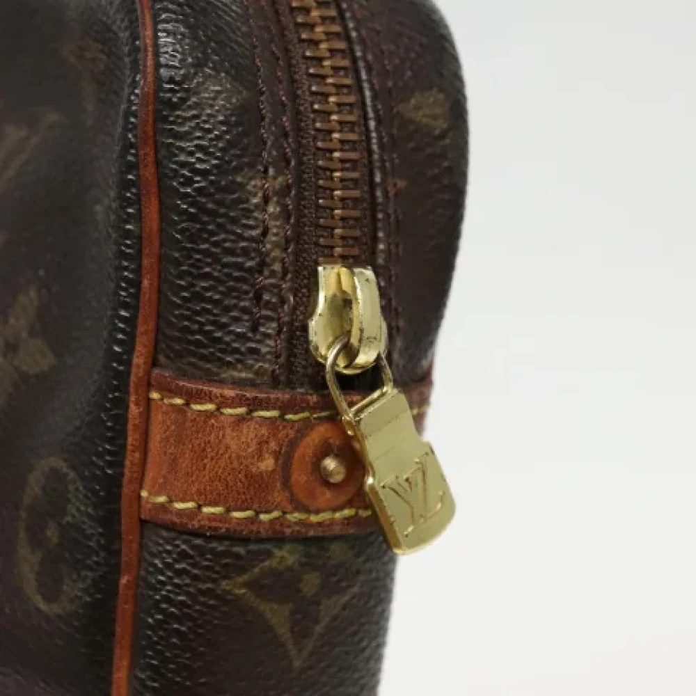 Louis Vuitton Vintage Pre-owned Canvas clutches Brown Dames