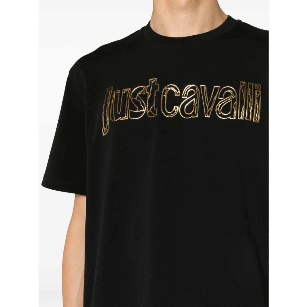 Just Cavalli T-Shirts Black Heren