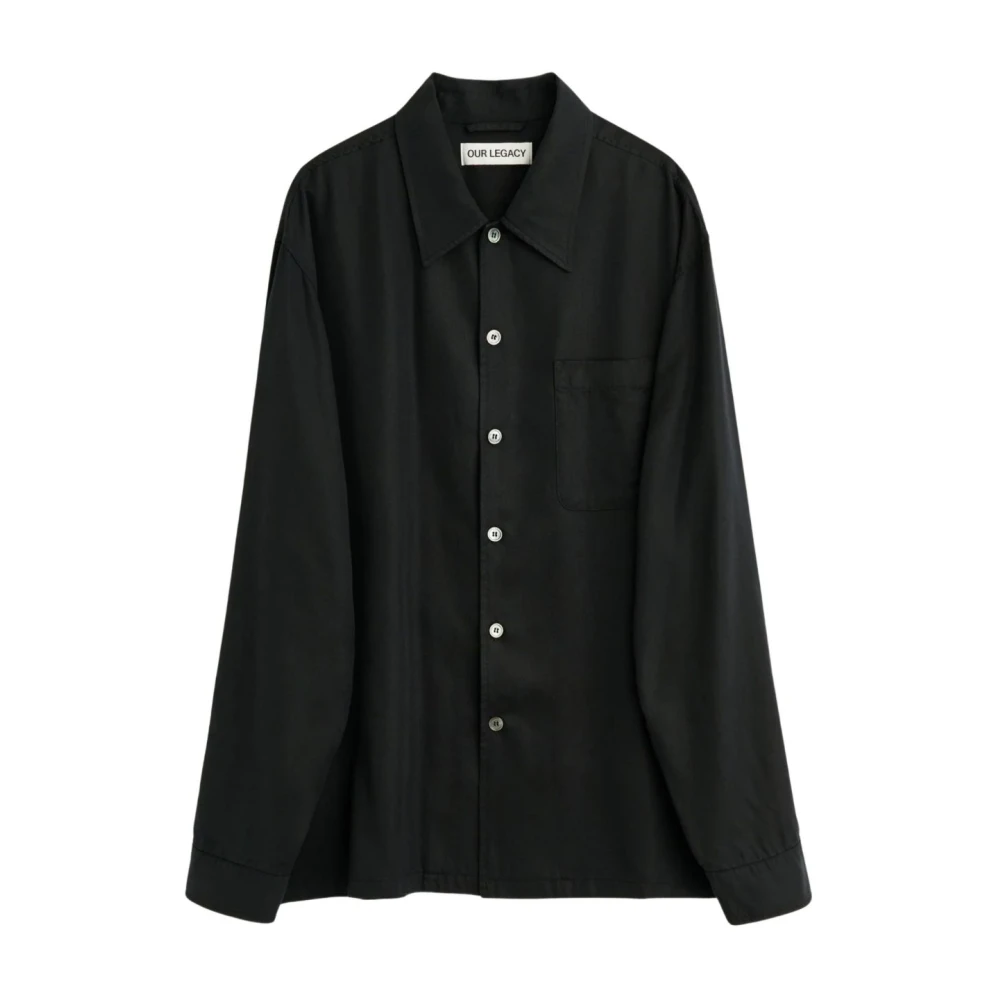 Our Legacy Every Shirt - Male - Casual Shirts - Black - L - Shirts