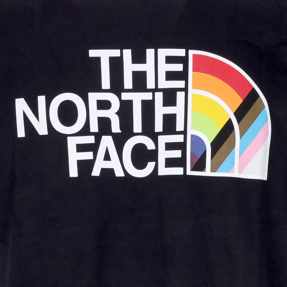 The North Face Regenboog Trots Tee Zwart T-Shirt Black Heren