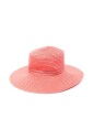 chapeau-rouge-corail-plat