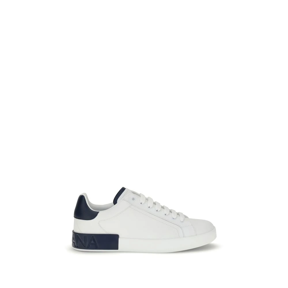 Dolce & Gabbana Men's White Portofino Sneakers