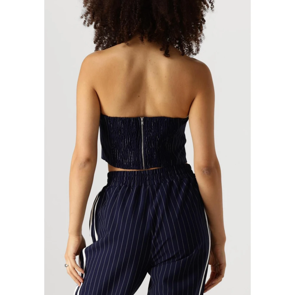 Refined Department Blauwe Eline Top voor Vrouwen Blue Dames