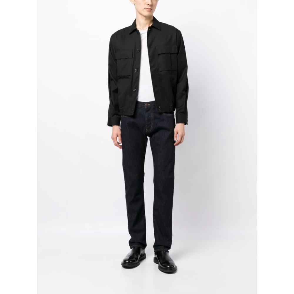 Emporio Armani Indigo Blue Slim Fit Jeans Blue Heren