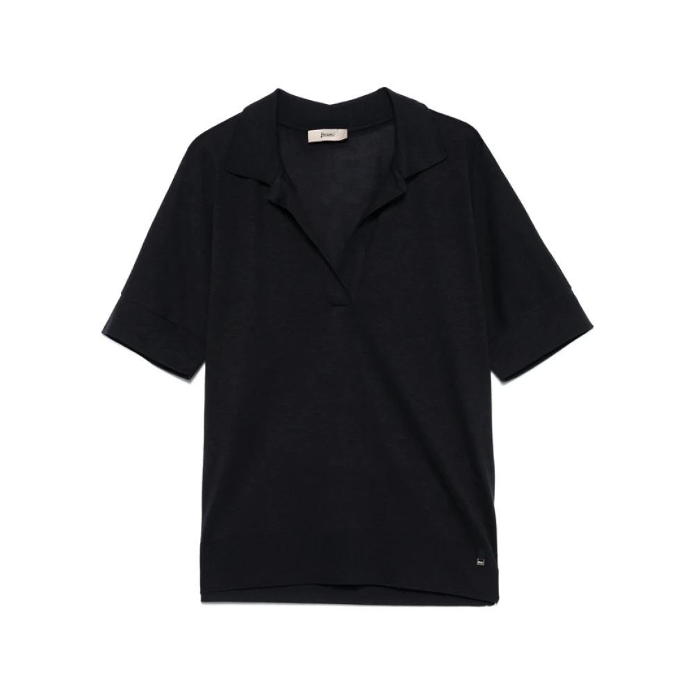 Herno - Tops > Polo Shirts - Blue - Herno - Modalova