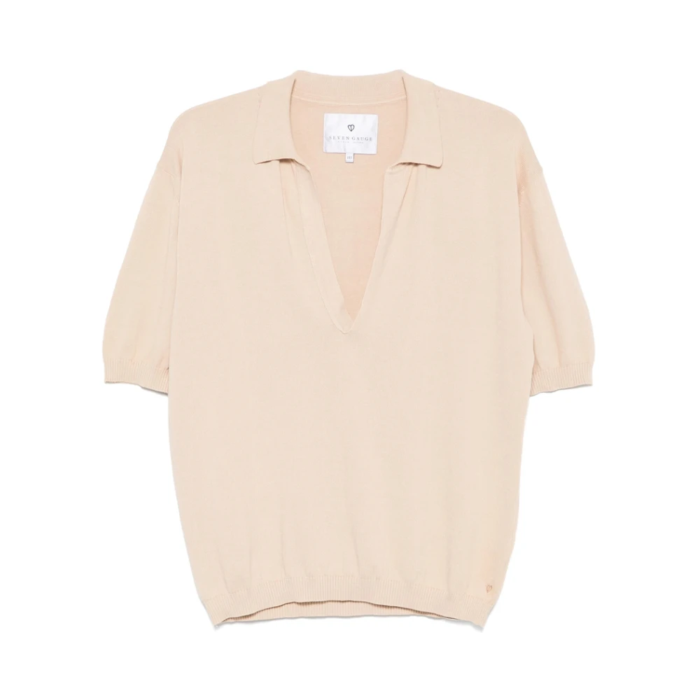 Knitwear > V-neck Knitwear - - Seven Gauge - Modalova