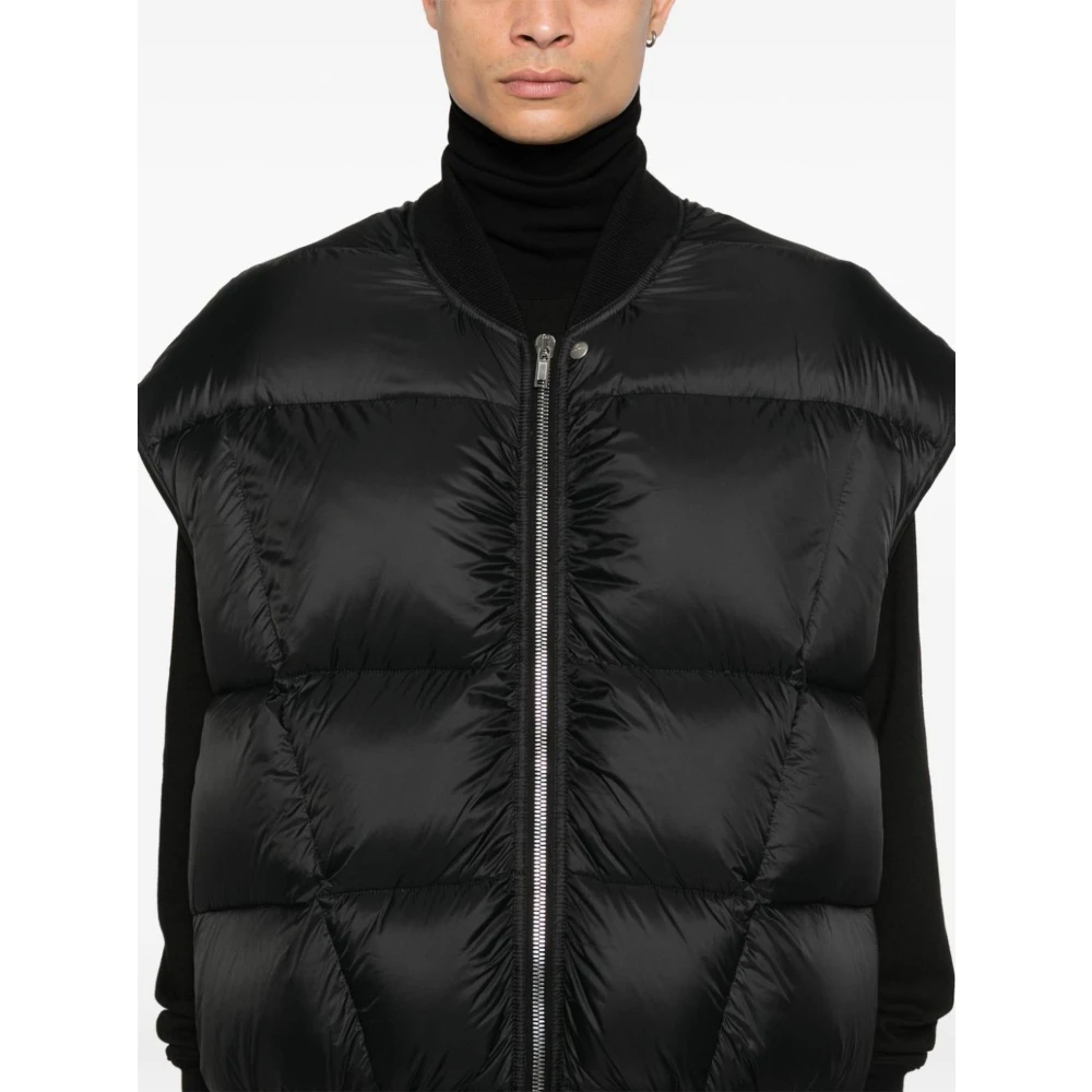 Rick Owens Luxor Flight Gilet Black Heren