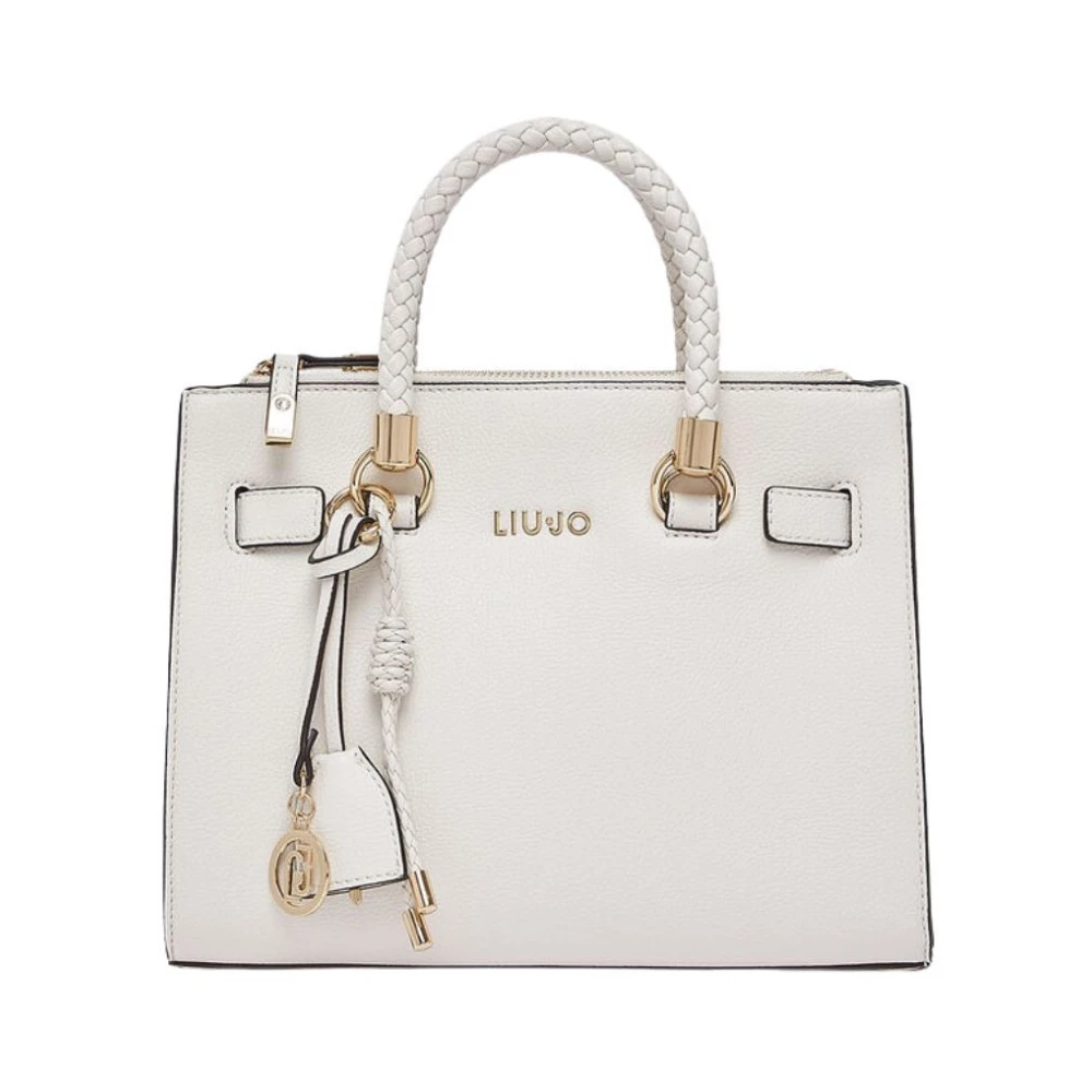 Liu Jo Vrouw Wit Tassen Dames, One Size, Polyester, Satchel Piccola