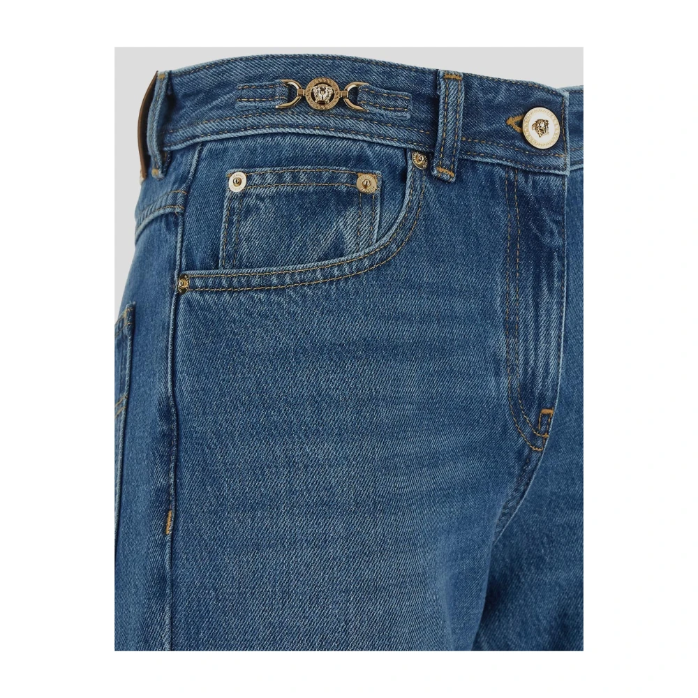 Versace Flared Jeans Blue Dames