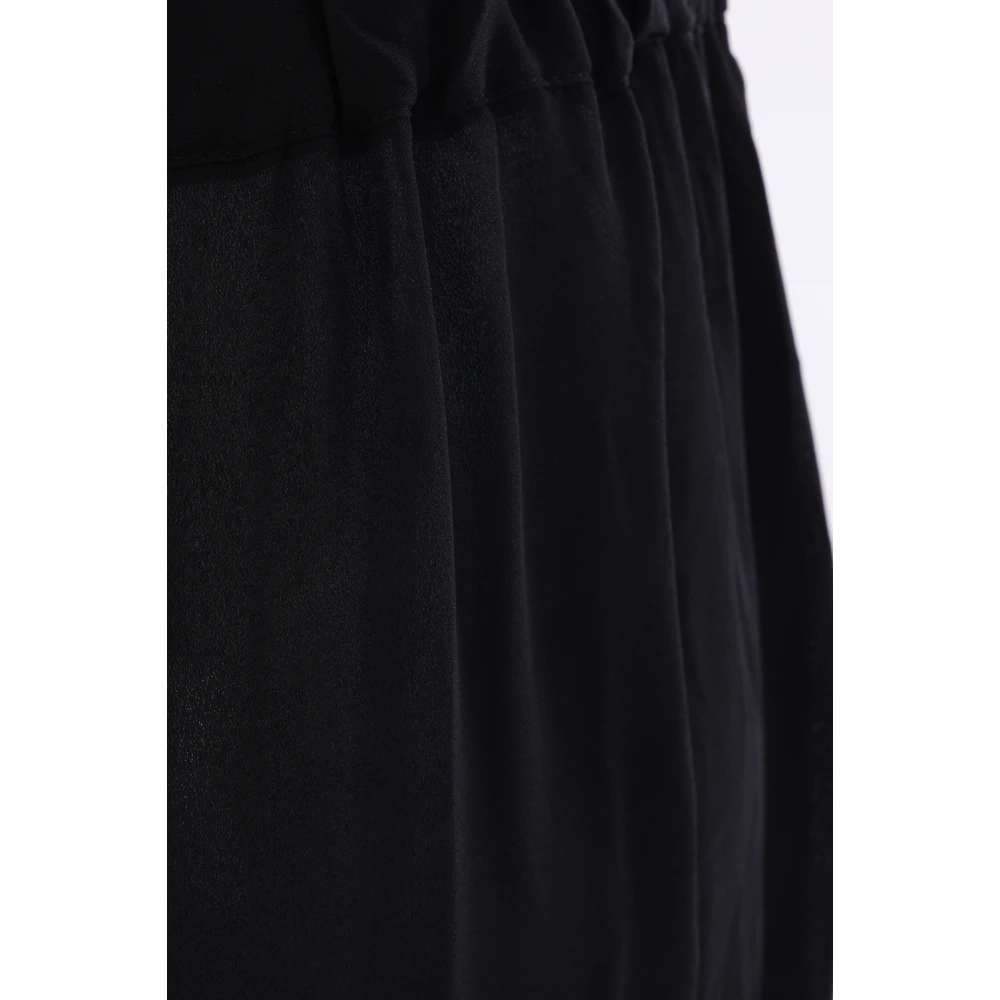 Comme des Garçons Zwarte Korte Technische Jerseybroek Black Dames
