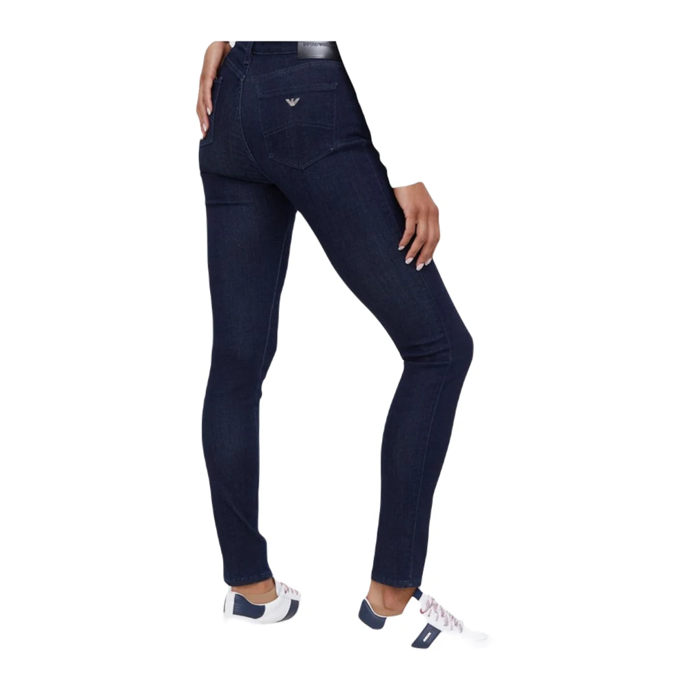 Emporio Armani Skinny Jeans Blue Dames