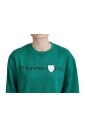 pull-vert-imprime-a-manches-longues