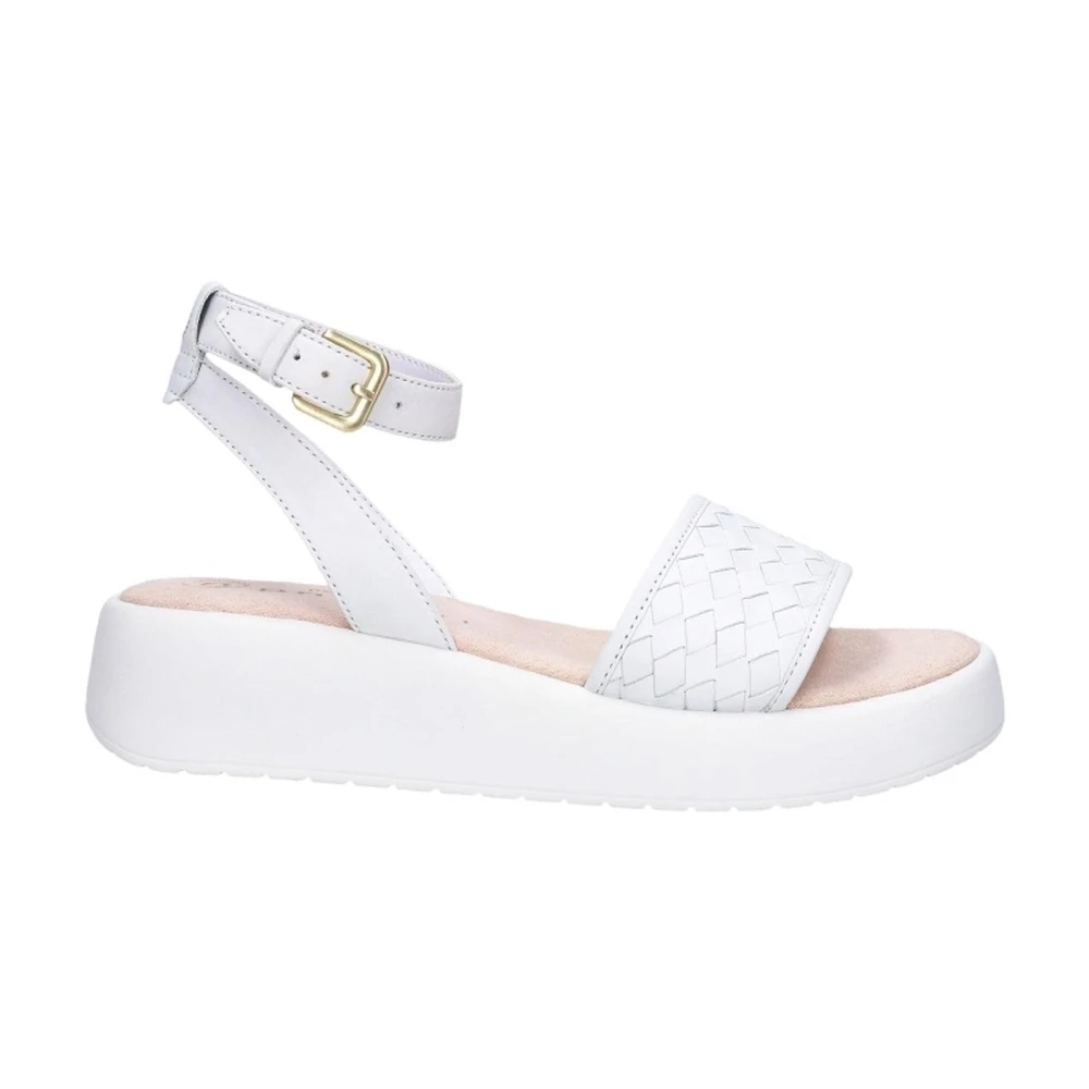 Bugatti Women's White Sandals - Wedges - 5 Uk - Shoes