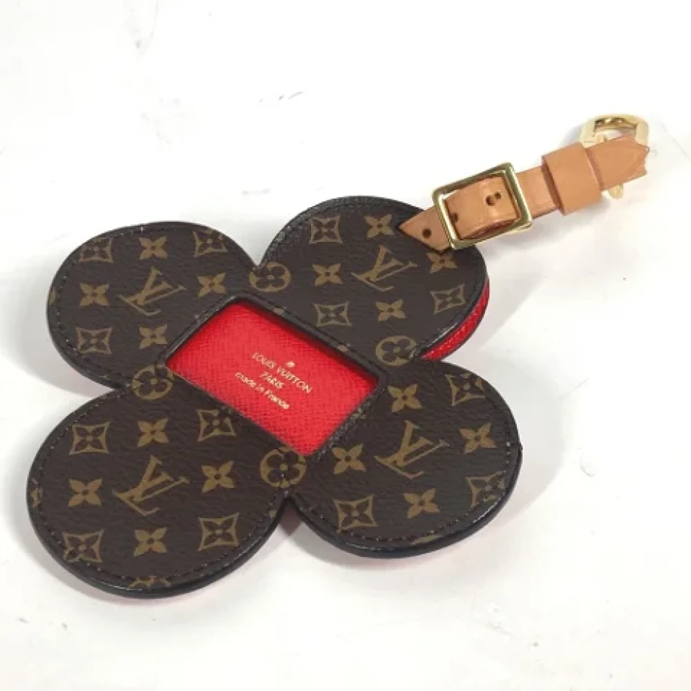 Louis Vuitton Vintage Pre-owned Leather key-holders Brown Dames