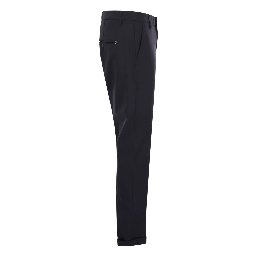 Dondup Trousers Blue Heren