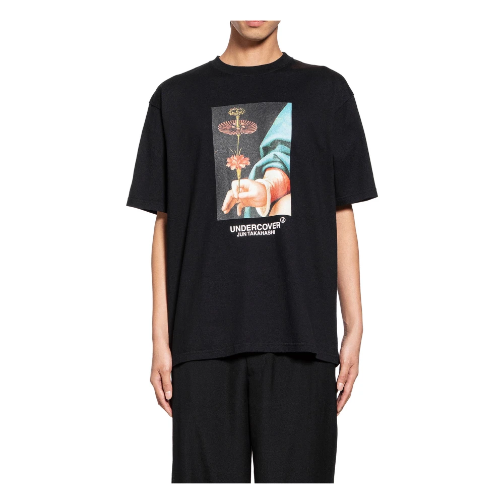 Undercover Grafisch Logo Print Zwarte T-Shirt Black Heren