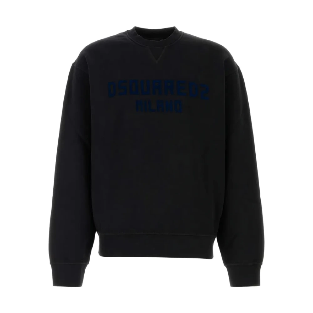 Dsquared2 Men's Black Stylish Sweatshirt For - Sweatshirts - L - Sweatshirts & Hoodies