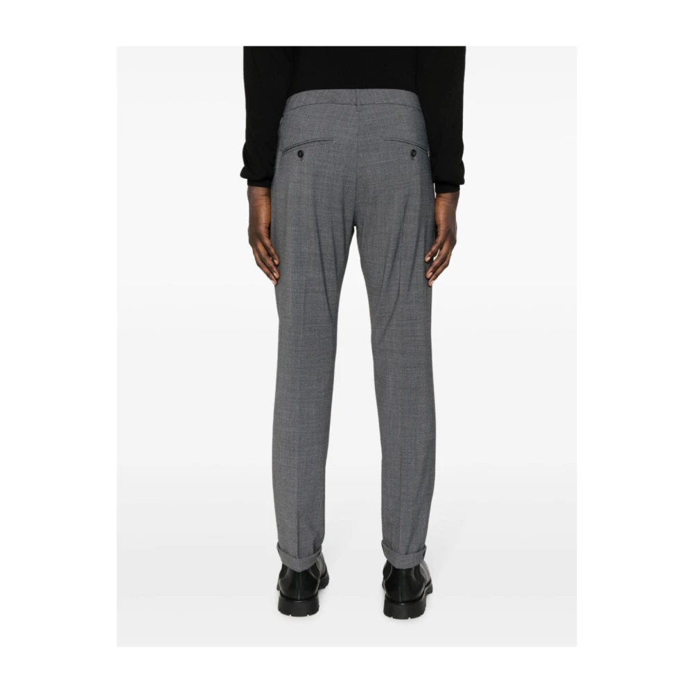 Dondup Antraciet Grijs Katoenen Broek Gray Heren