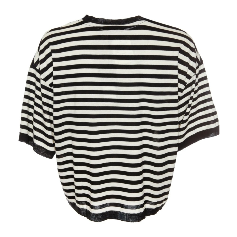drykorn Lilani Boxy Fit T-Shirt Black Dames