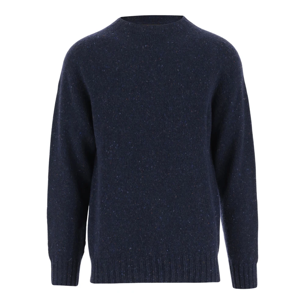 Howlin' Navy Wol Crew Neck Sweater Blue Heren