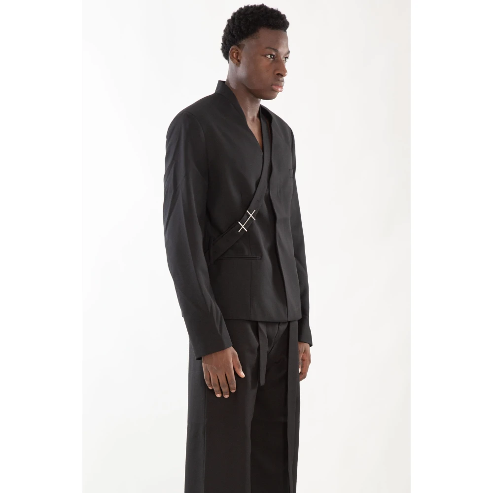 Heliot Emil Verstelbare Blazer met Aegis Band Black Heren