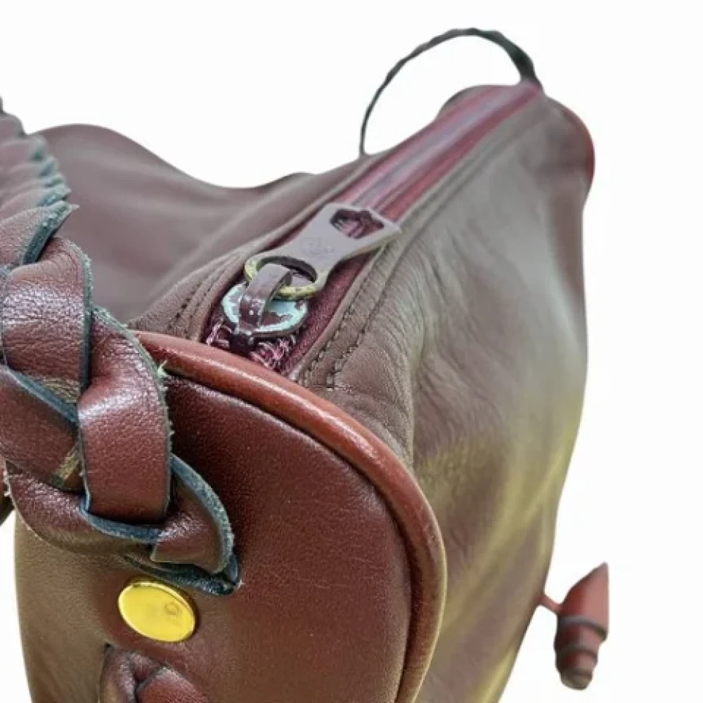 Bally Pre-owned Leather shoulder-bags Brown Dames