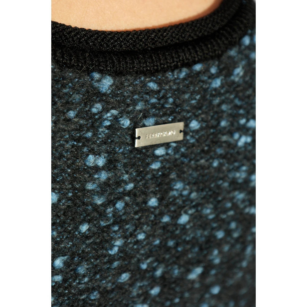 Salvatore Ferragamo Vest met trekkoord Black Dames