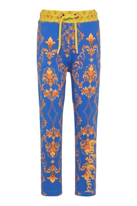 Sweatpants med barocktryck