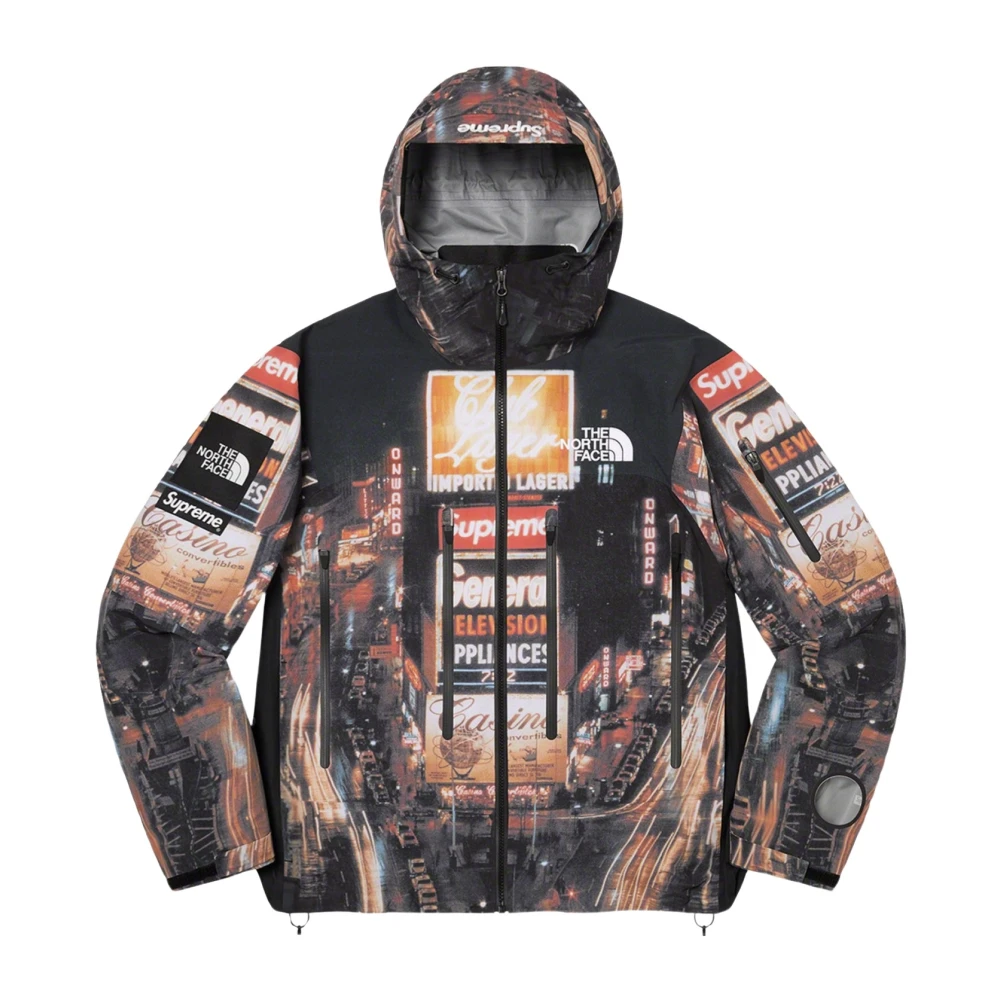 Supreme Limited Edition Taped Seam Shell Jacket Multicolor Heren