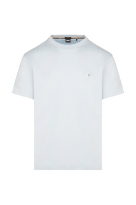 blue-crew-neck-t-shirt-with-monogram-trim