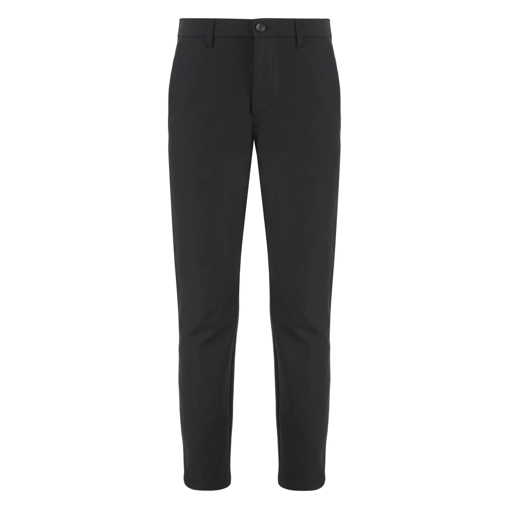 Hugo Men's Black Regular Slim Fit Trousers - Chinos - 3XL - Trousers