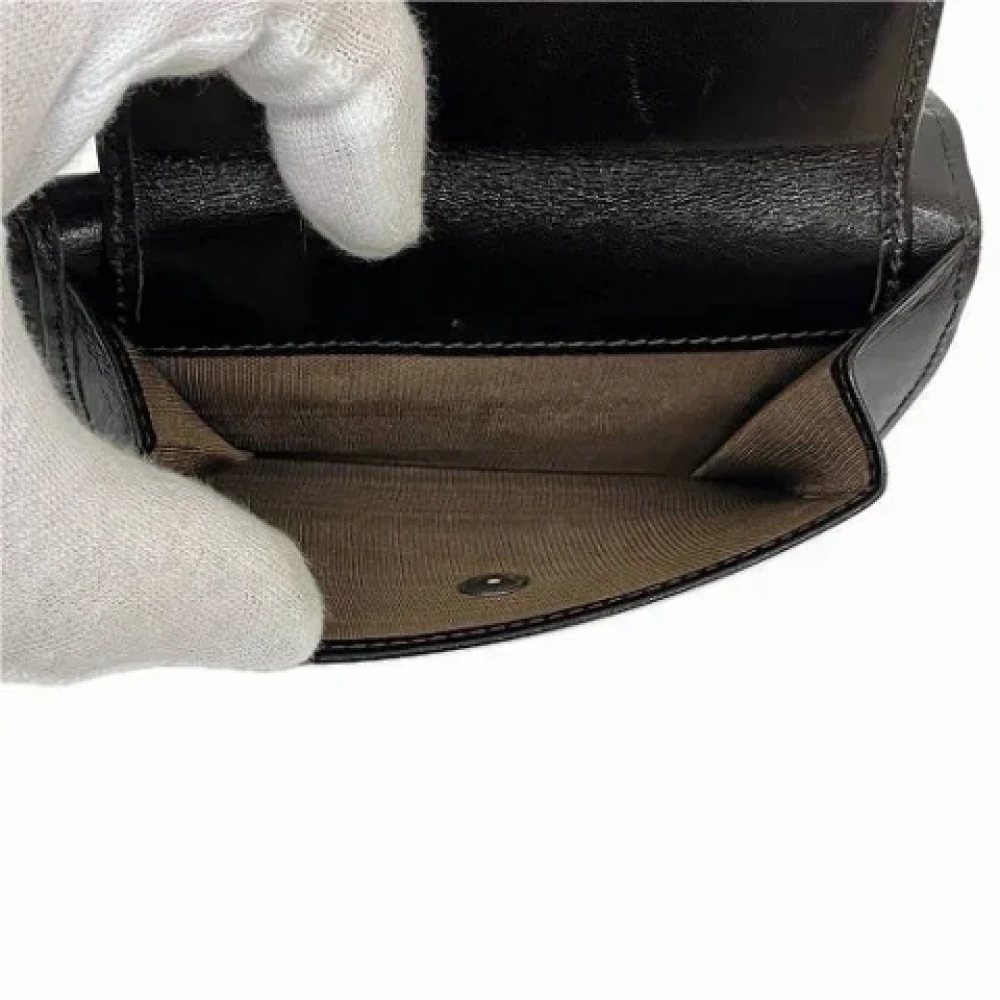 Fendi Vintage Pre-owned Canvas wallets Brown Dames