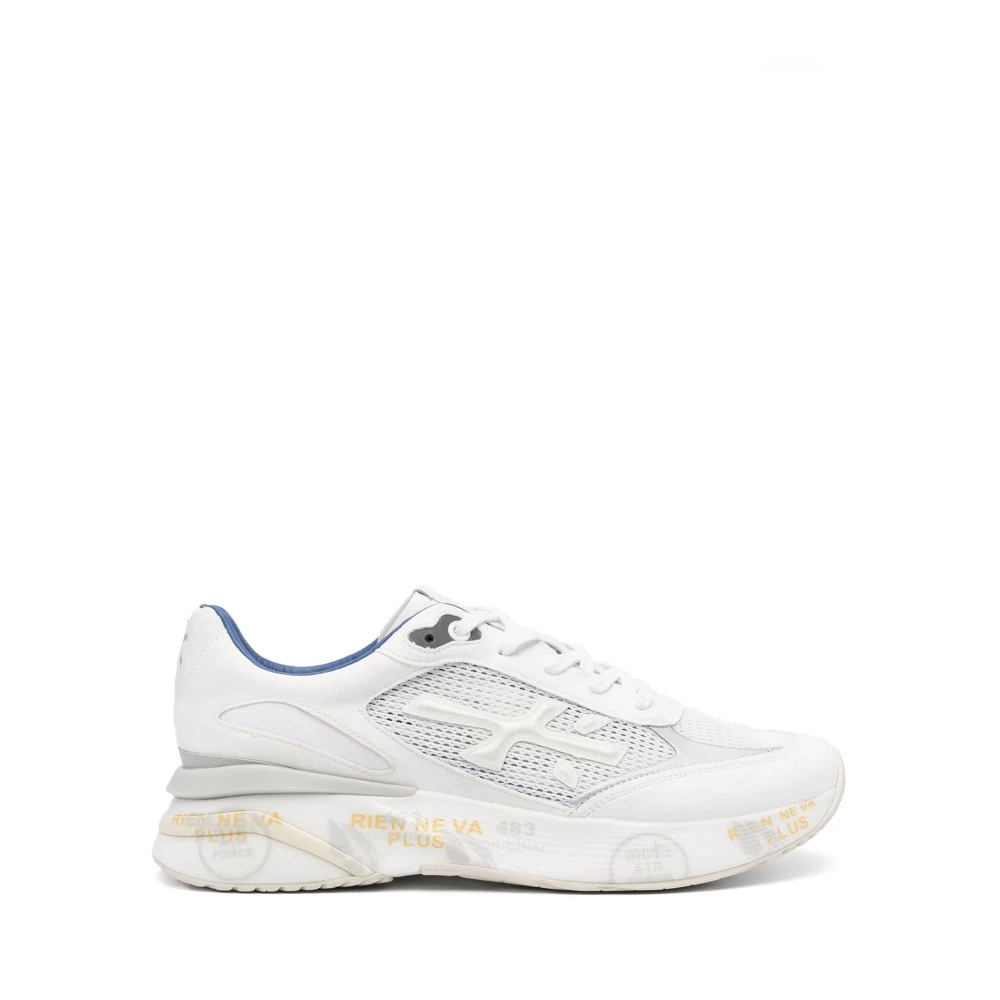 Premiata White Trainers - Male - Sneakers - 9 Uk - Shoes