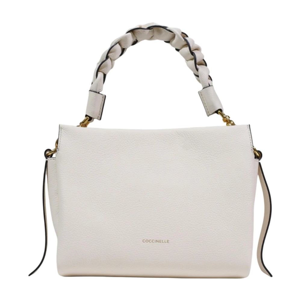 Coccinelle Women's White Handbags, One Size, Boheme Grana Double