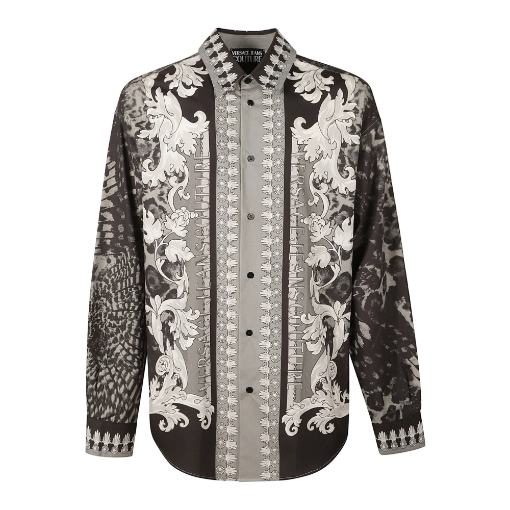 Versace Jeans Couture Animalier Shirt Multicolor Heren