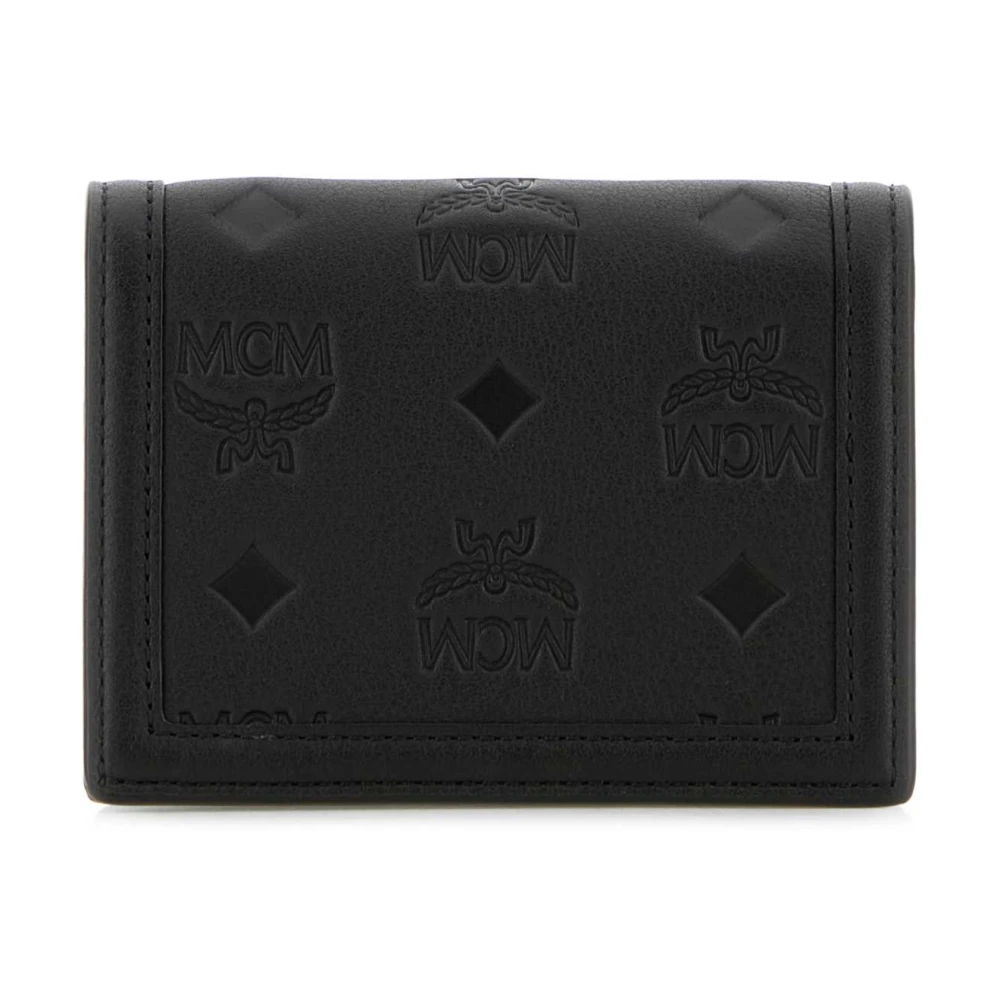 MCM Canvas Mini Tracy Portemonnee Black Dames
