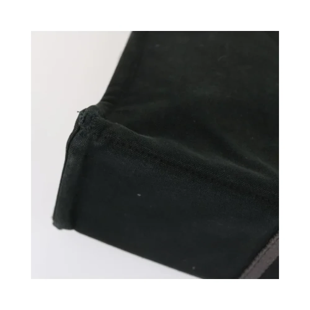 Hermès Vintage Pre-owned Cotton handbags Black Dames