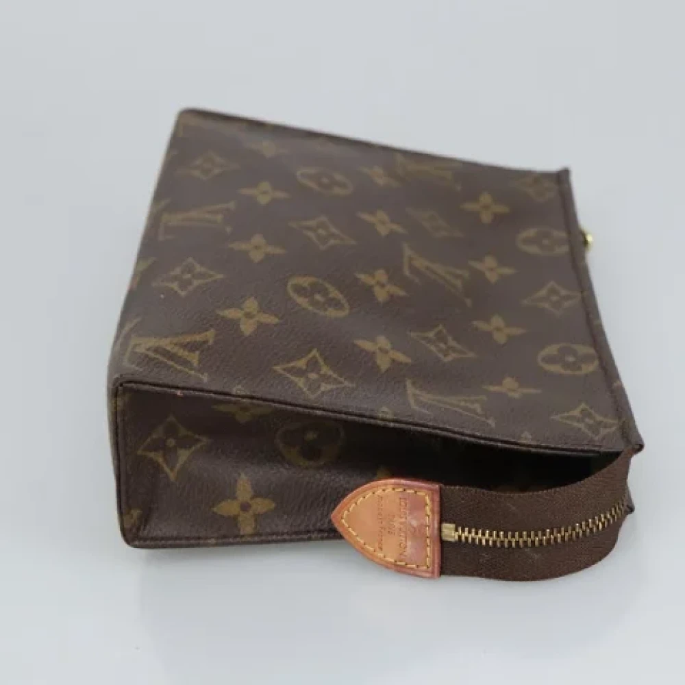 Louis Vuitton Vintage Pre-owned Canvas pouches Brown Dames